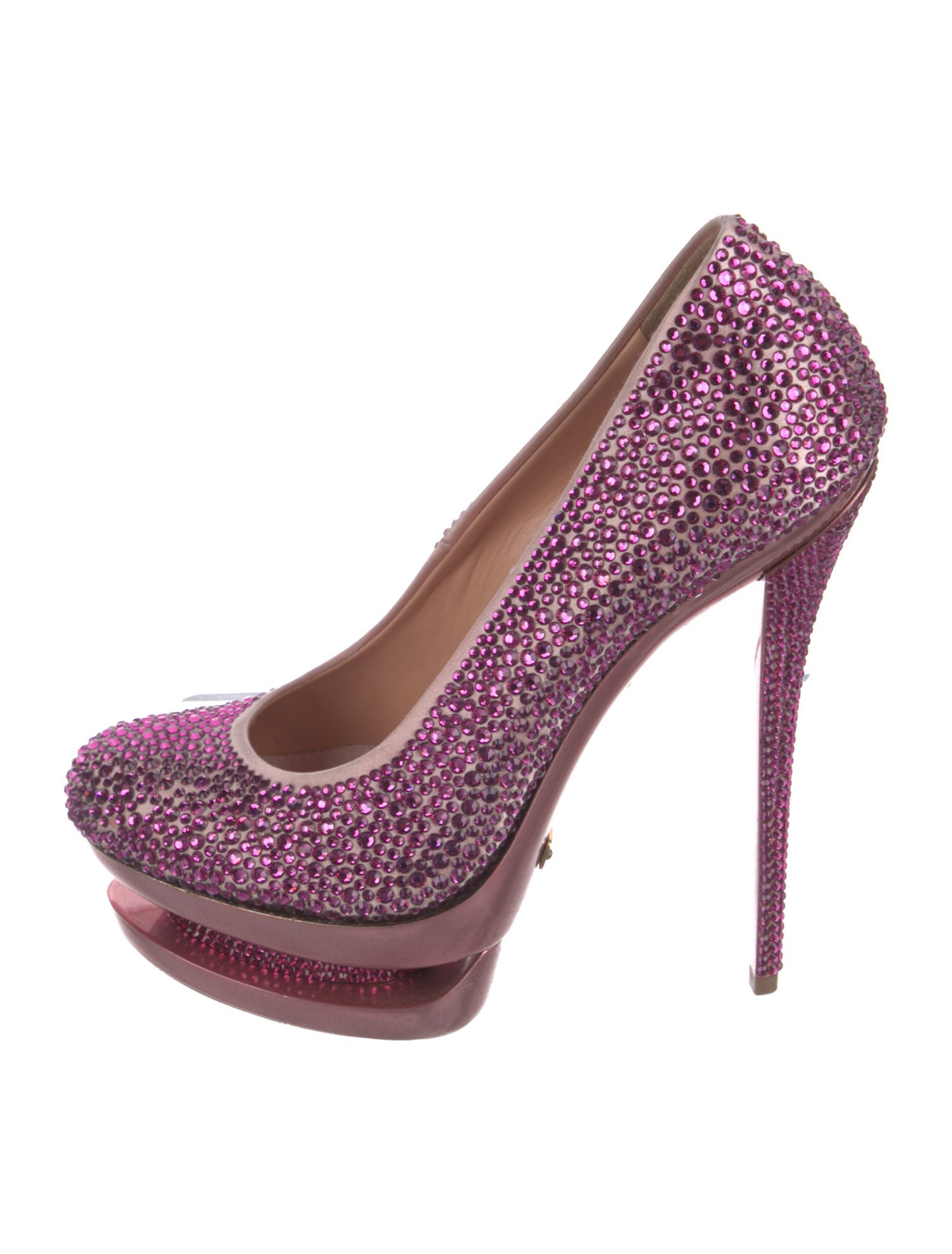 Gianmarco Lorenzi Crystal Crystal Embellishments Pumps