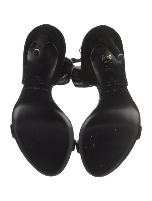 Gianmarco Lorenzi Suede Sandals
