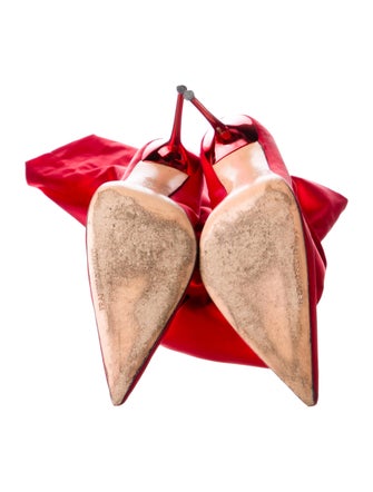 Gianmarco Lorenzi Satin Sock Boots