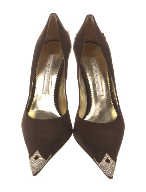 Gianmarco Lorenzi Suede Pumps