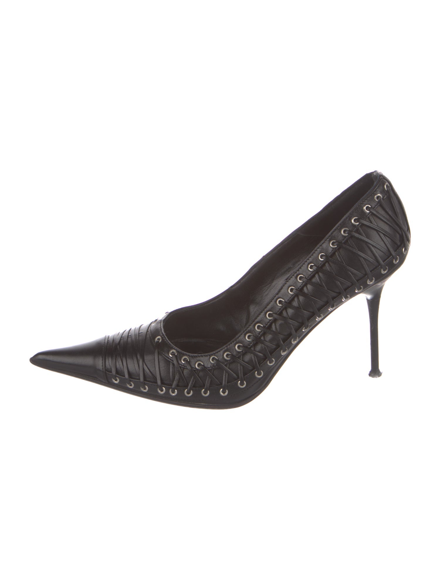 Gianmarco Lorenzi Vintage Leather Pumps