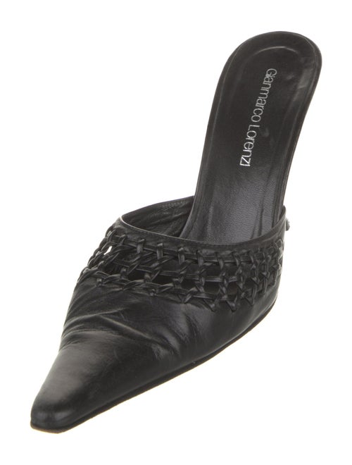 Gianmarco Lorenzi Leather Mules