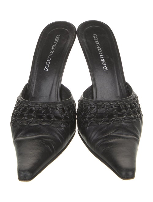Gianmarco Lorenzi Leather Mules