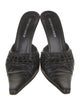 Gianmarco Lorenzi Leather Mules
