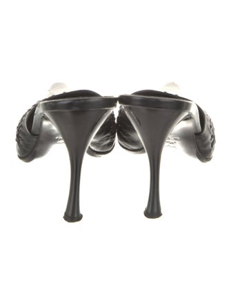 Gianmarco Lorenzi Leather Mules