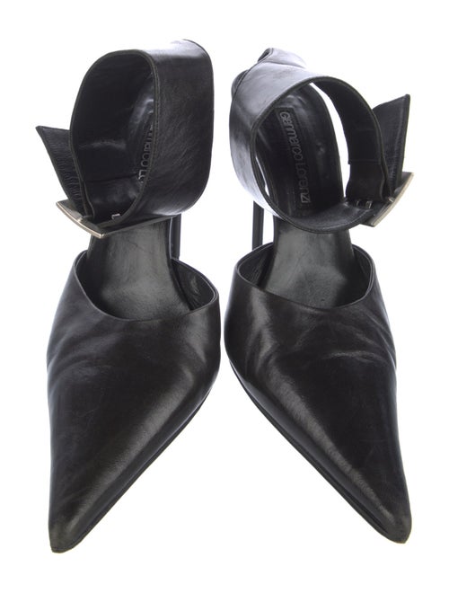 Gianmarco Lorenzi Leather D'Orsay Pumps