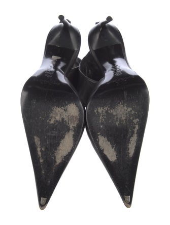 Gianmarco Lorenzi Leather D'Orsay Pumps