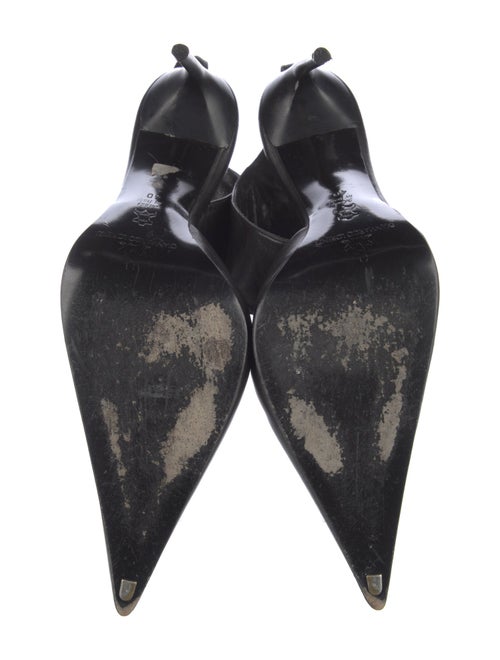 Gianmarco Lorenzi Leather D'Orsay Pumps