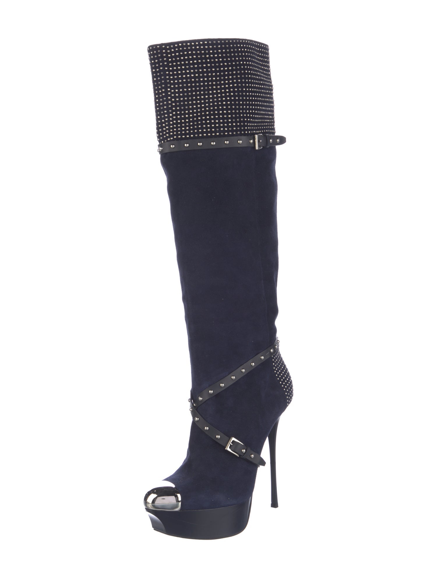 Gianmarco Lorenzi Suede Sock Boots