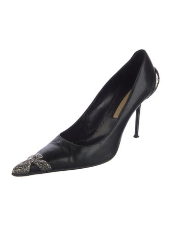 Gianmarco Lorenzi Leather Pumps