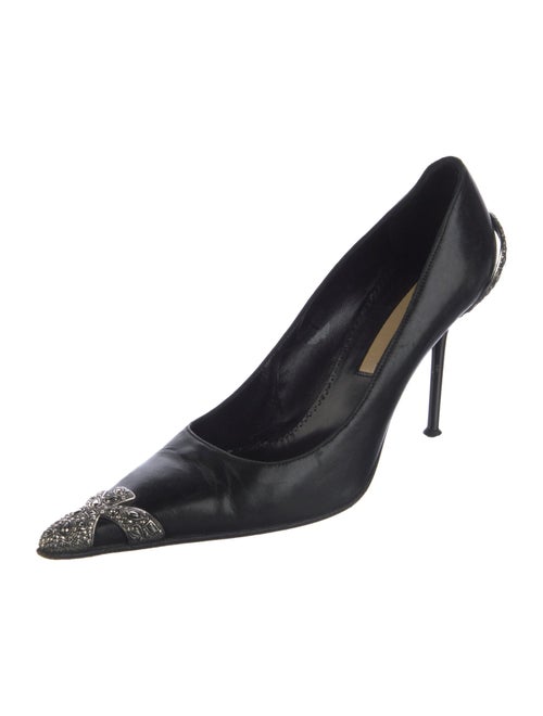 Gianmarco Lorenzi Leather Pumps