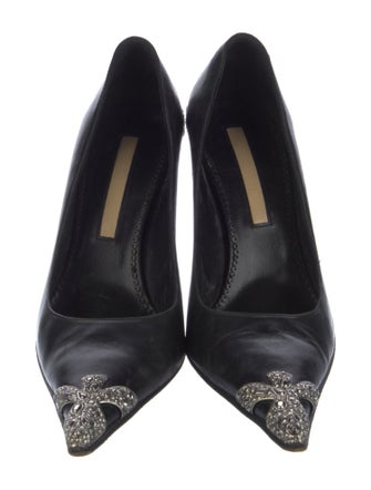 Gianmarco Lorenzi Leather Pumps