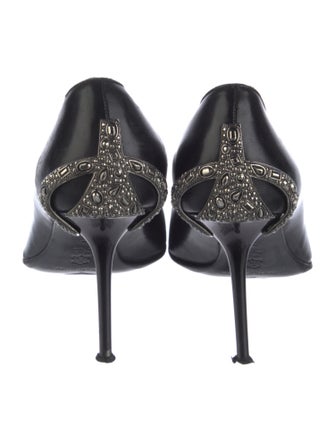 Gianmarco Lorenzi Leather Pumps