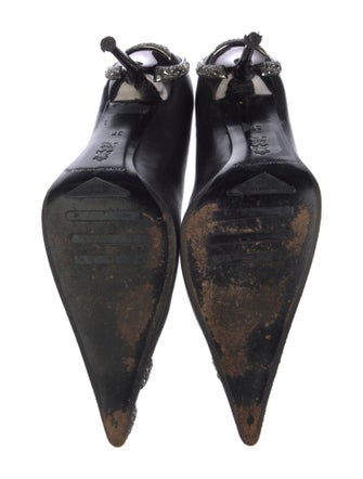 Gianmarco Lorenzi Leather Pumps