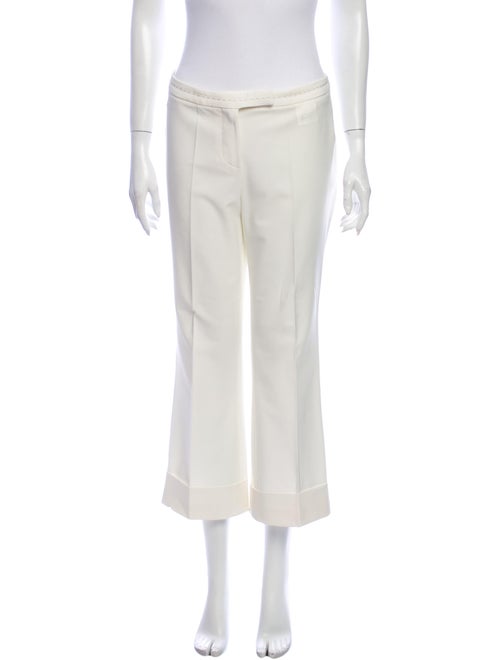 Gianfranco Ferre Flared Pants White