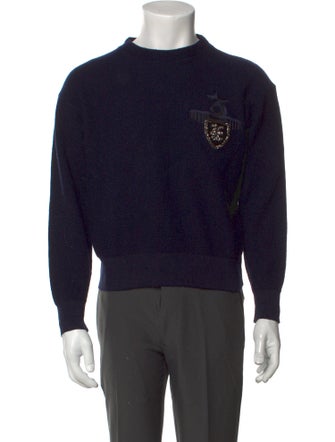 Gianfranco Ferre Graphic Print Crew Neck Pullover