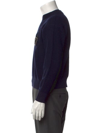 Gianfranco Ferre Graphic Print Crew Neck Pullover