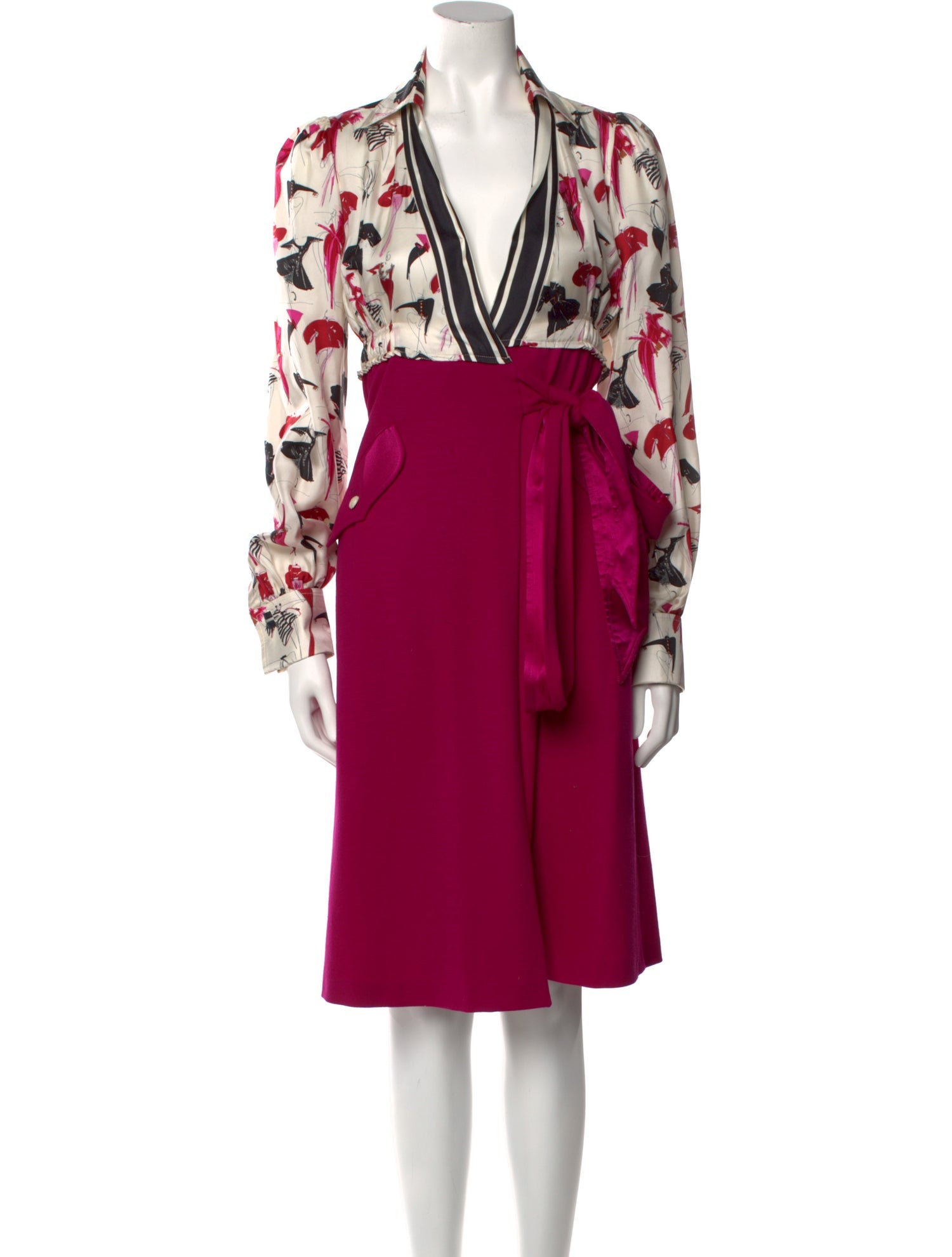 Gianfranco Ferre Vintage Midi Length Dress