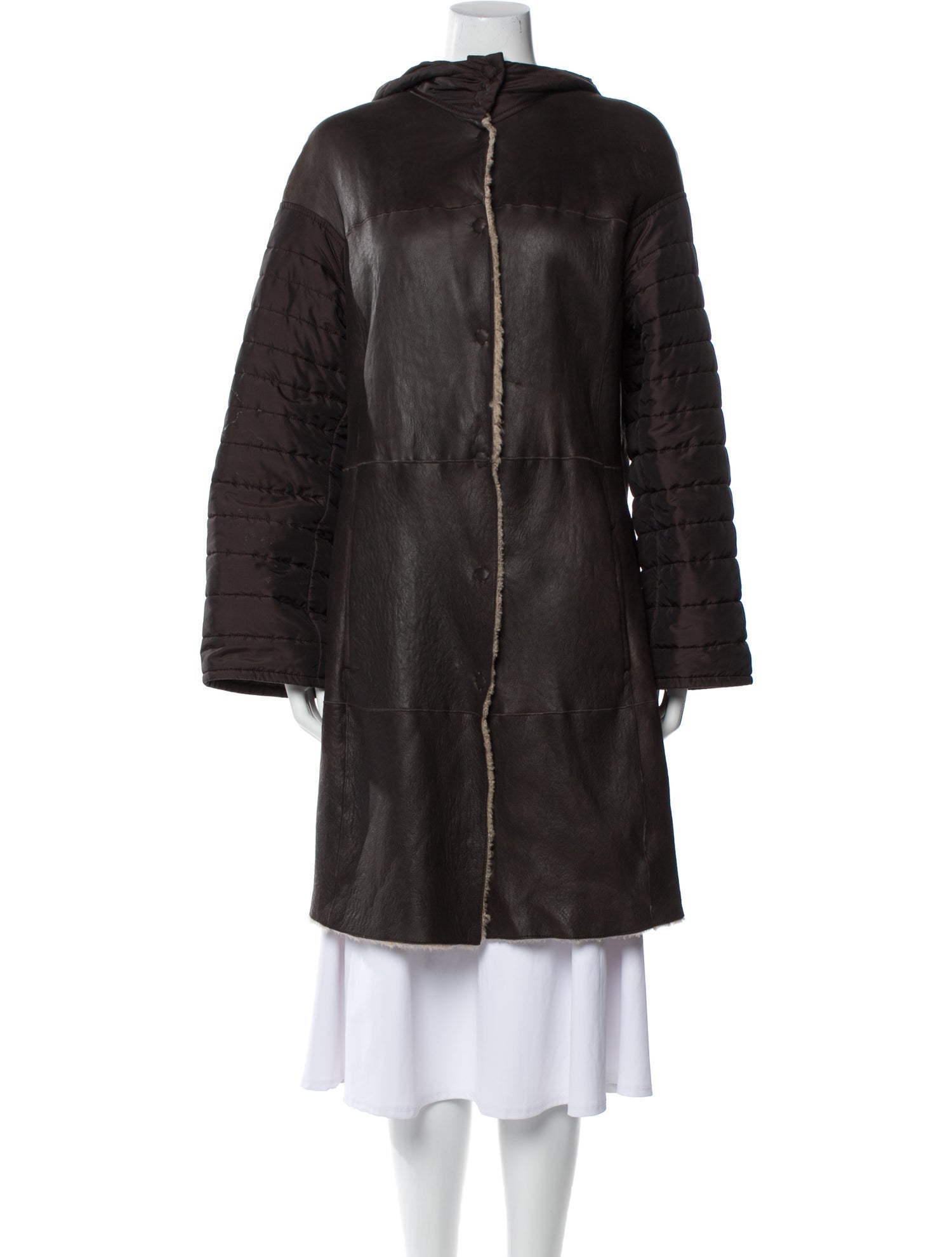 Gianfranco Ferre Faux Fur Coat