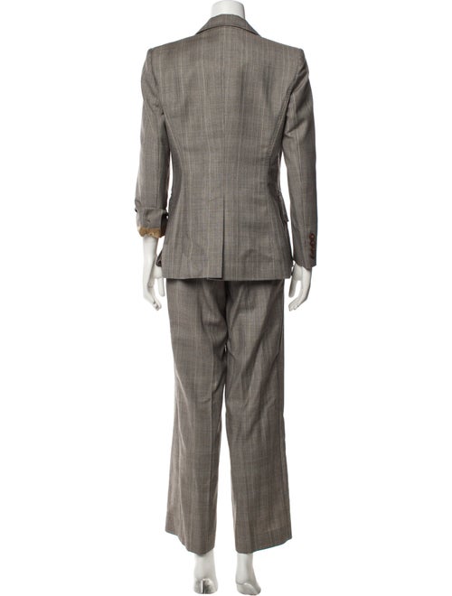 Gianfranco Ferre Wool Striped Pantsuit