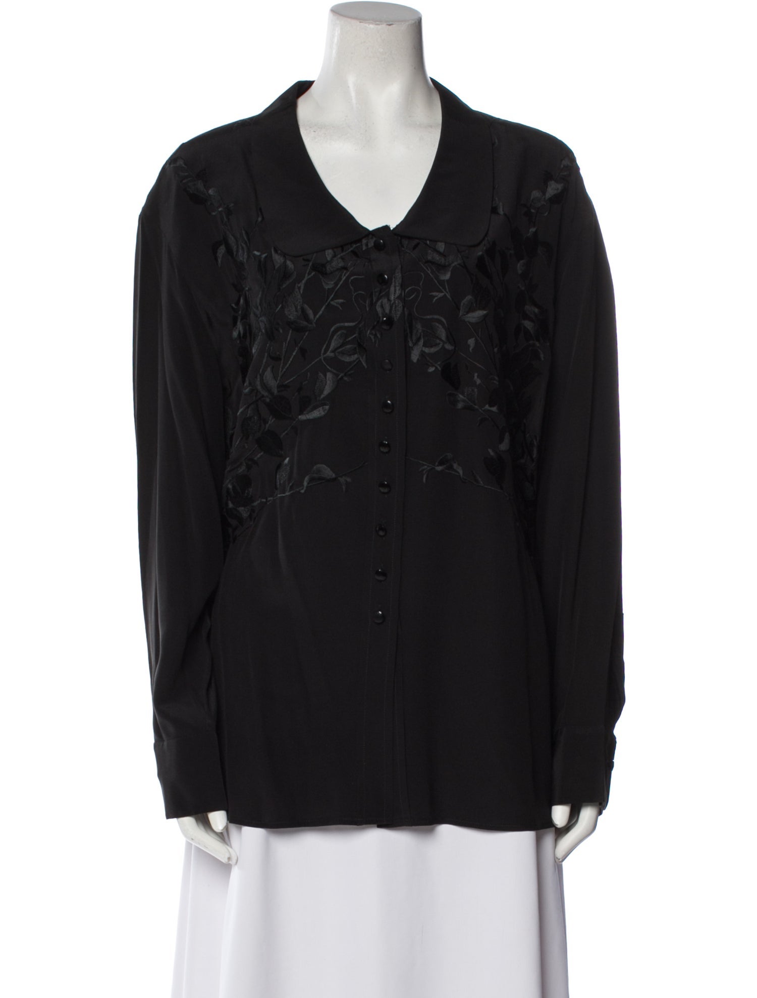 Gianfranco Ferre Vintage 1990's Button-Up Top
