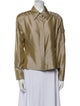Gianfranco Ferre Long Sleeve Button-Up Top
