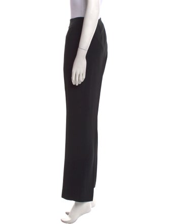 Gianfranco Ferre Virgin Wool Straight Leg Pants