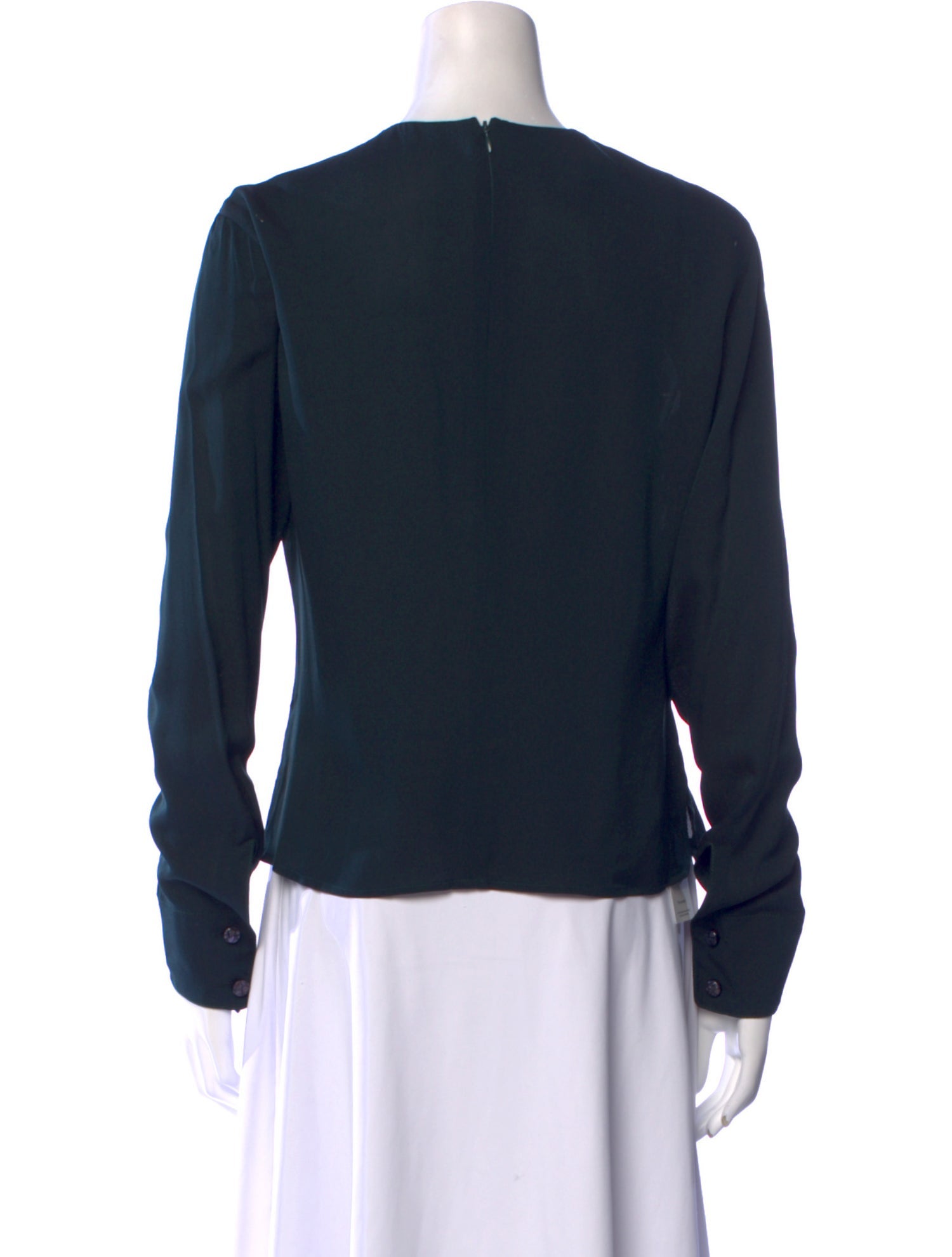 Gianfranco Ferre Silk Crew Neck Sweatshirt