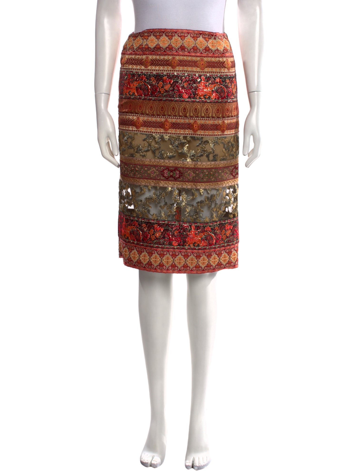 Gianfranco Ferre Vintage Knee-Length Skirt