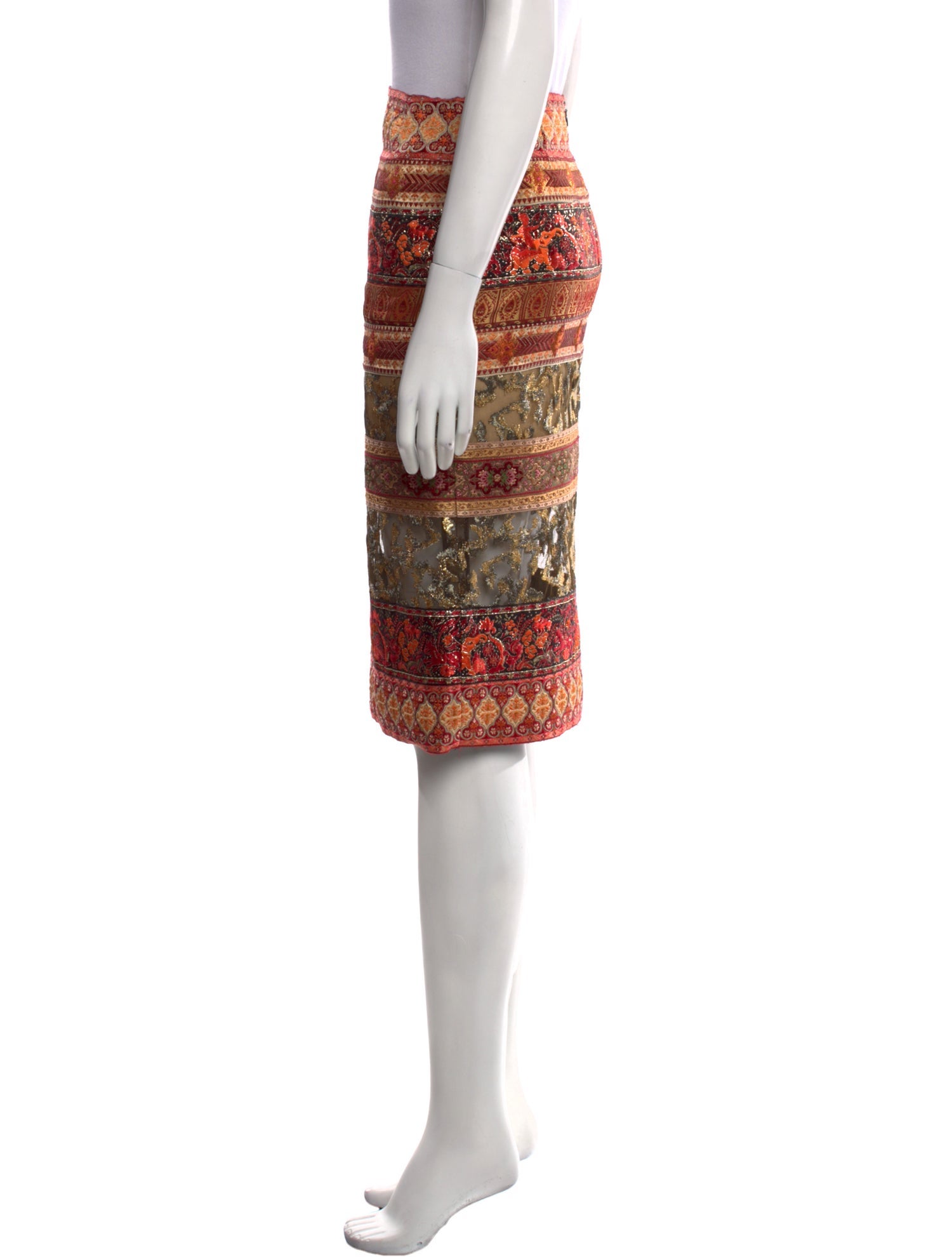 Gianfranco Ferre Vintage Knee-Length Skirt