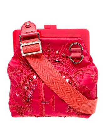 Gianfranco Ferre Satin Crossbody Bag