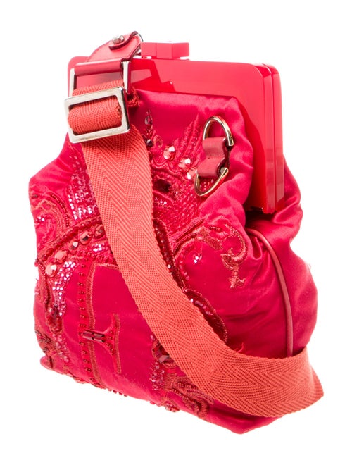 Gianfranco Ferre Satin Crossbody Bag