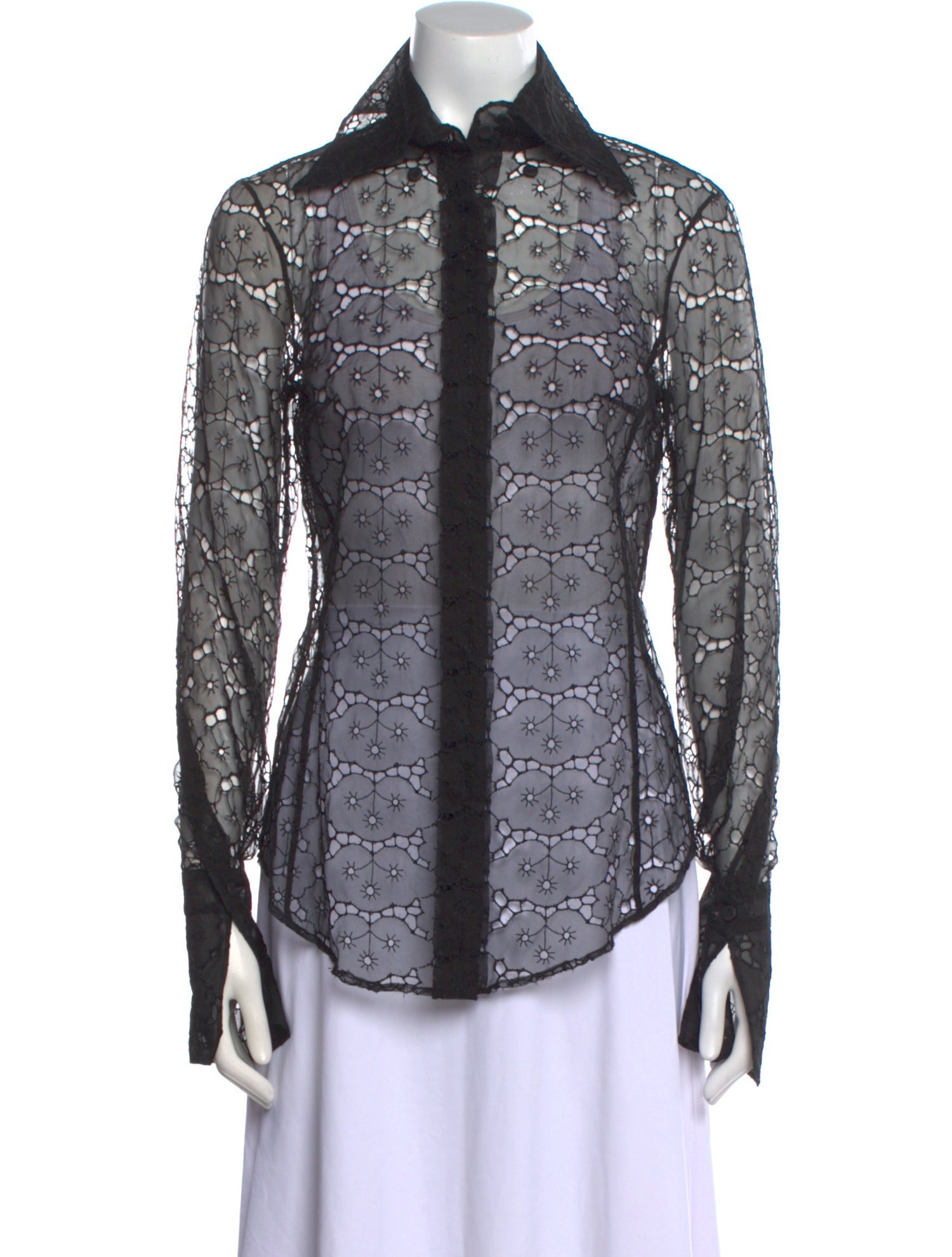 Gianfranco Ferre Vintage 2000's Button-Up Top