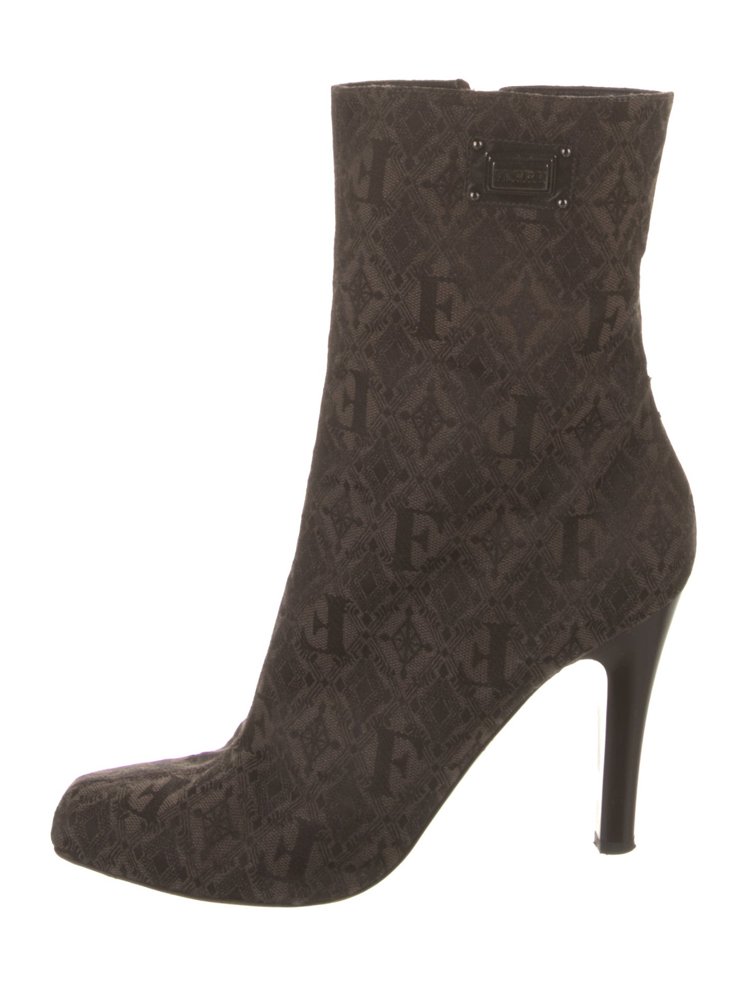 Gianfranco Ferre Canvas Sock Boots