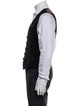 Gianfranco Ferre Embroidered Accent Suit Vest