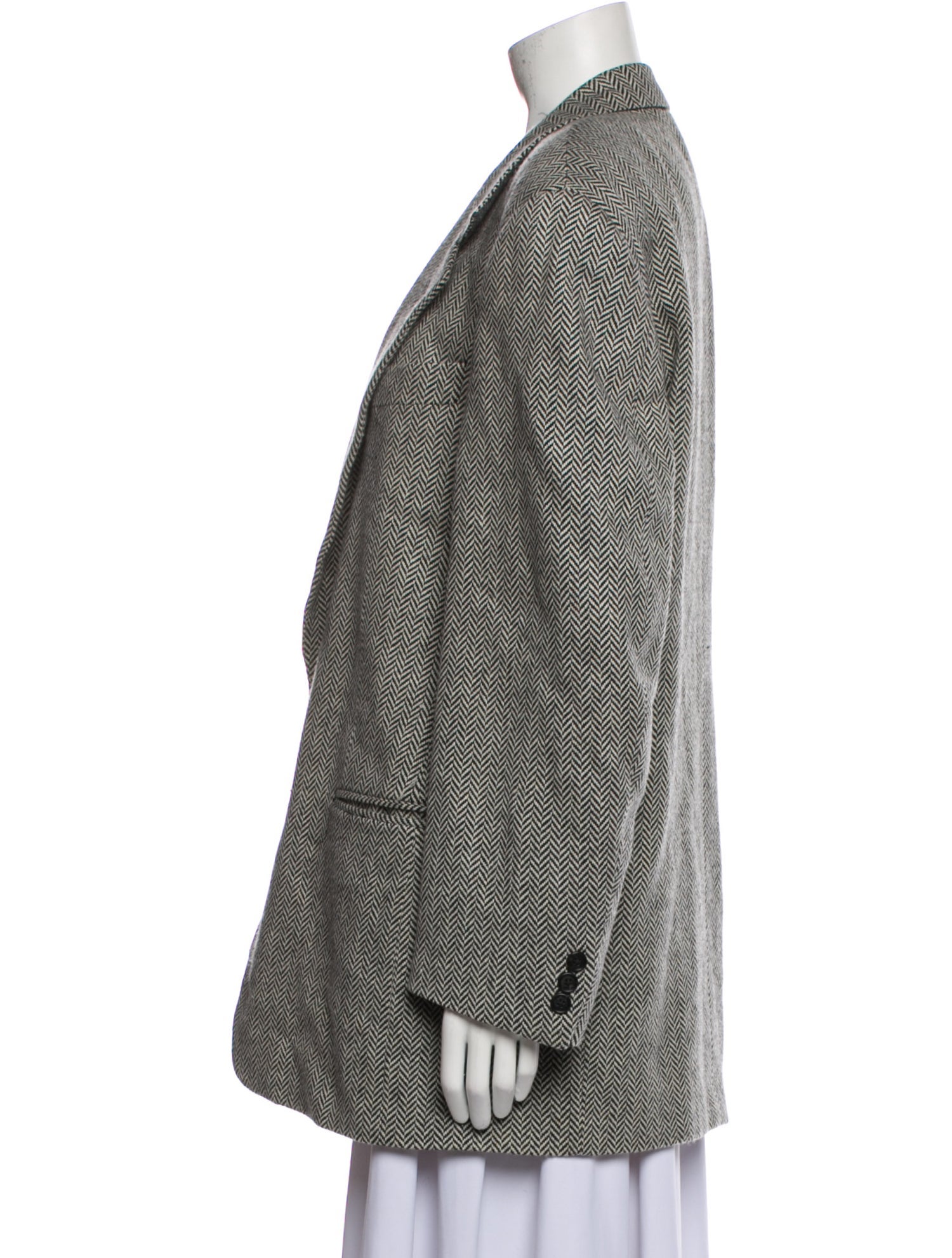 Gianfranco Ferre Wool Printed Blazer