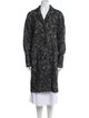 Gianfranco Ferre Wool Tweed Pattern Coat