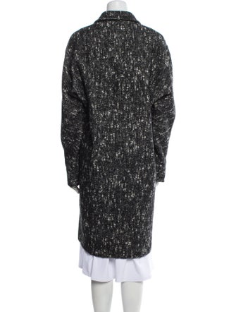 Gianfranco Ferre Wool Tweed Pattern Coat