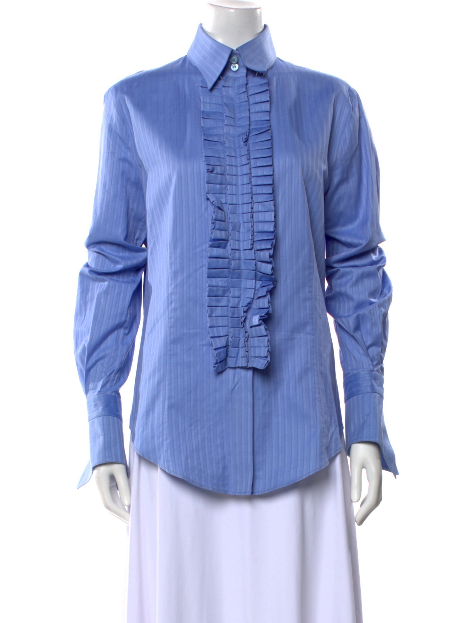 Gianfranco Ferre Vintage Long Sleeve Button-Up Top