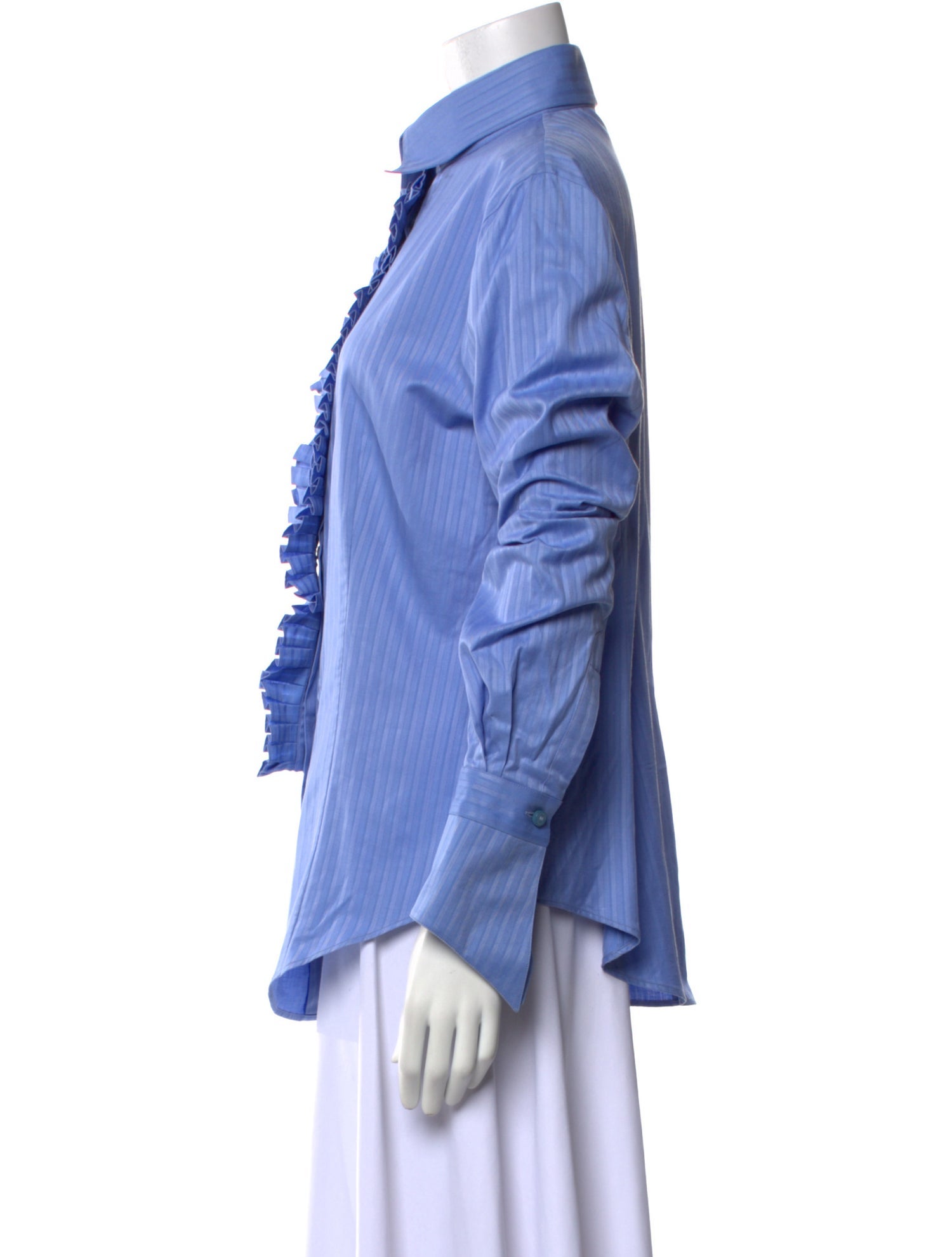 Gianfranco Ferre Vintage Long Sleeve Button-Up Top