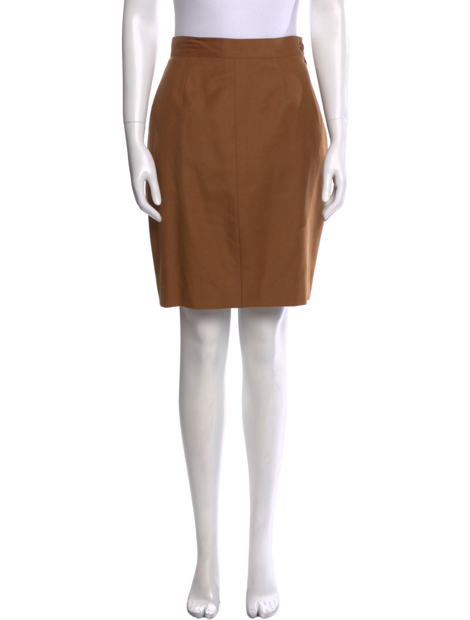 Gianfranco Ferre Silk Knee-Length Skirt