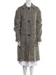 Gianfranco Ferre Wool Tweed Pattern Coat