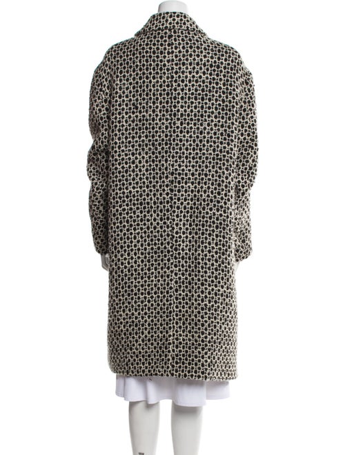 Gianfranco Ferre Wool Tweed Pattern Coat