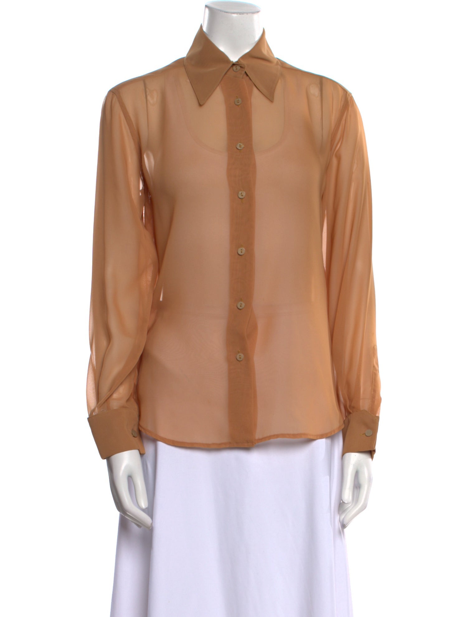 Gianfranco Ferre Vintage 2000's Button-Up Top