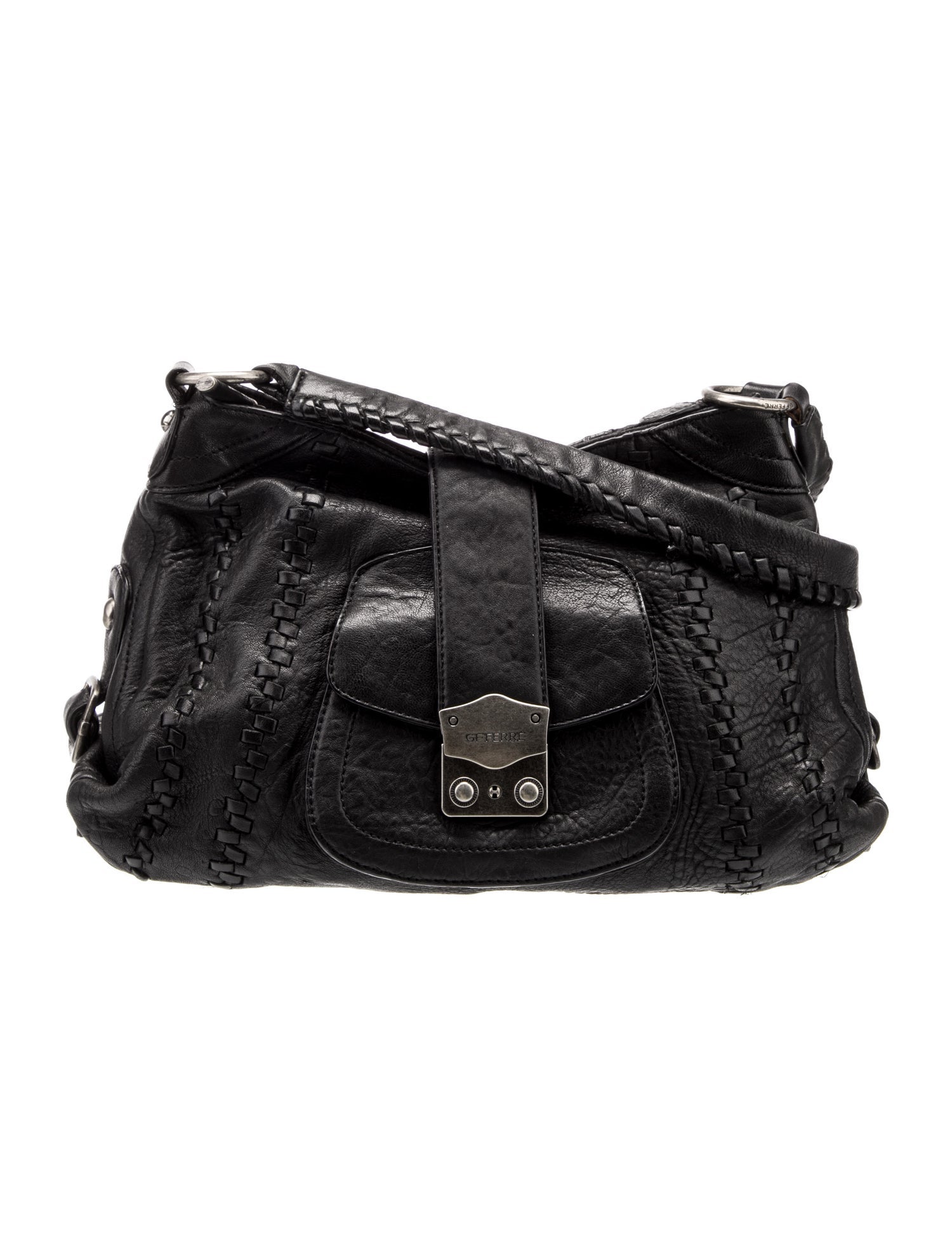 Gianfranco Ferre Leather Shoulder Bag