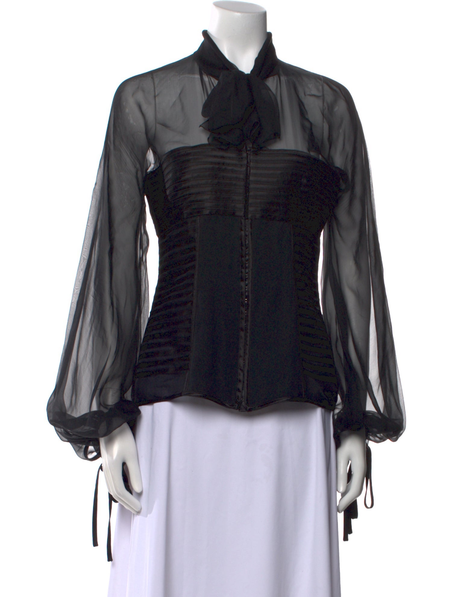 Gianfranco Ferre Vintage Late 2000's - Early 2010's Button-Up Top