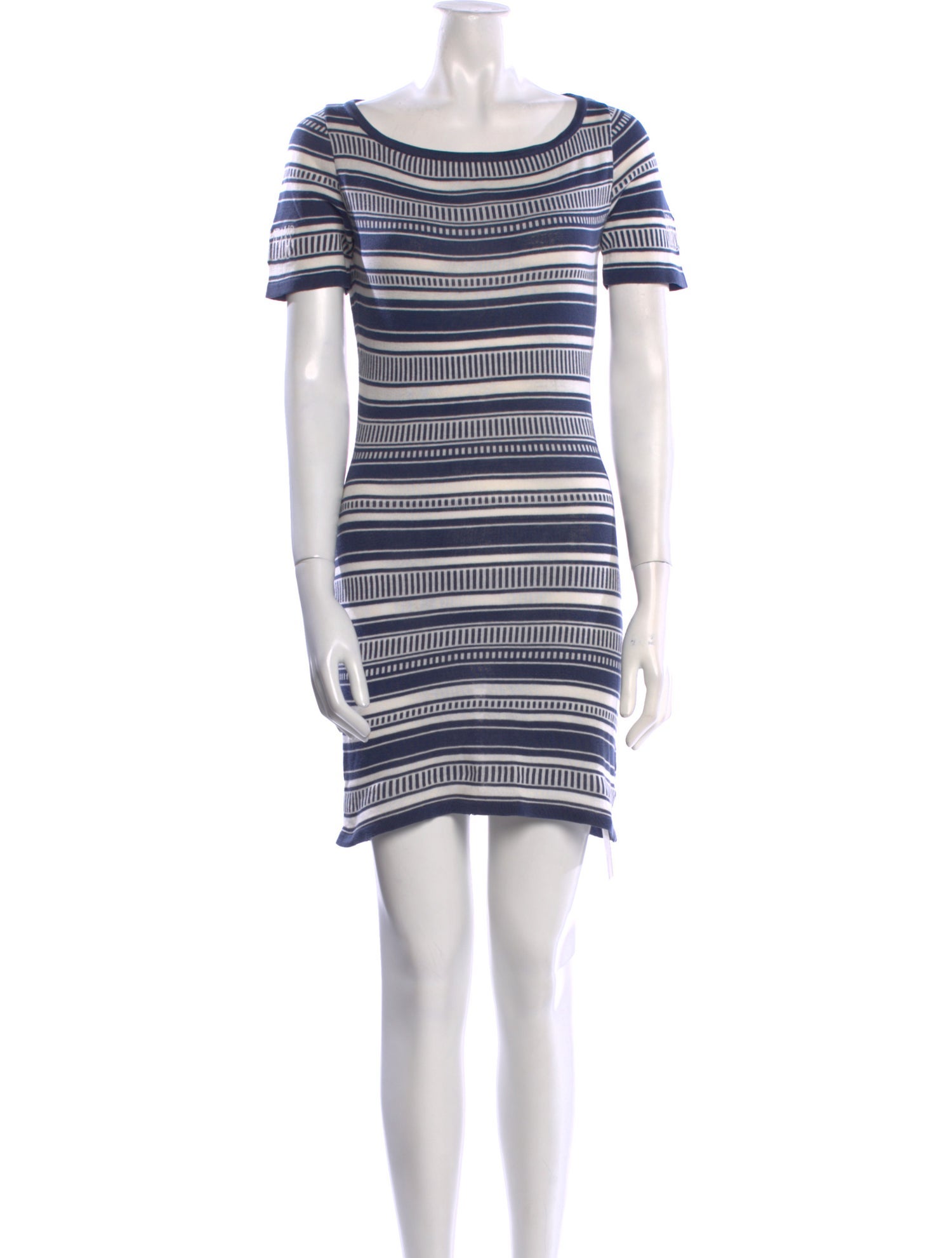 Gianfranco Ferre Striped Mini Dress