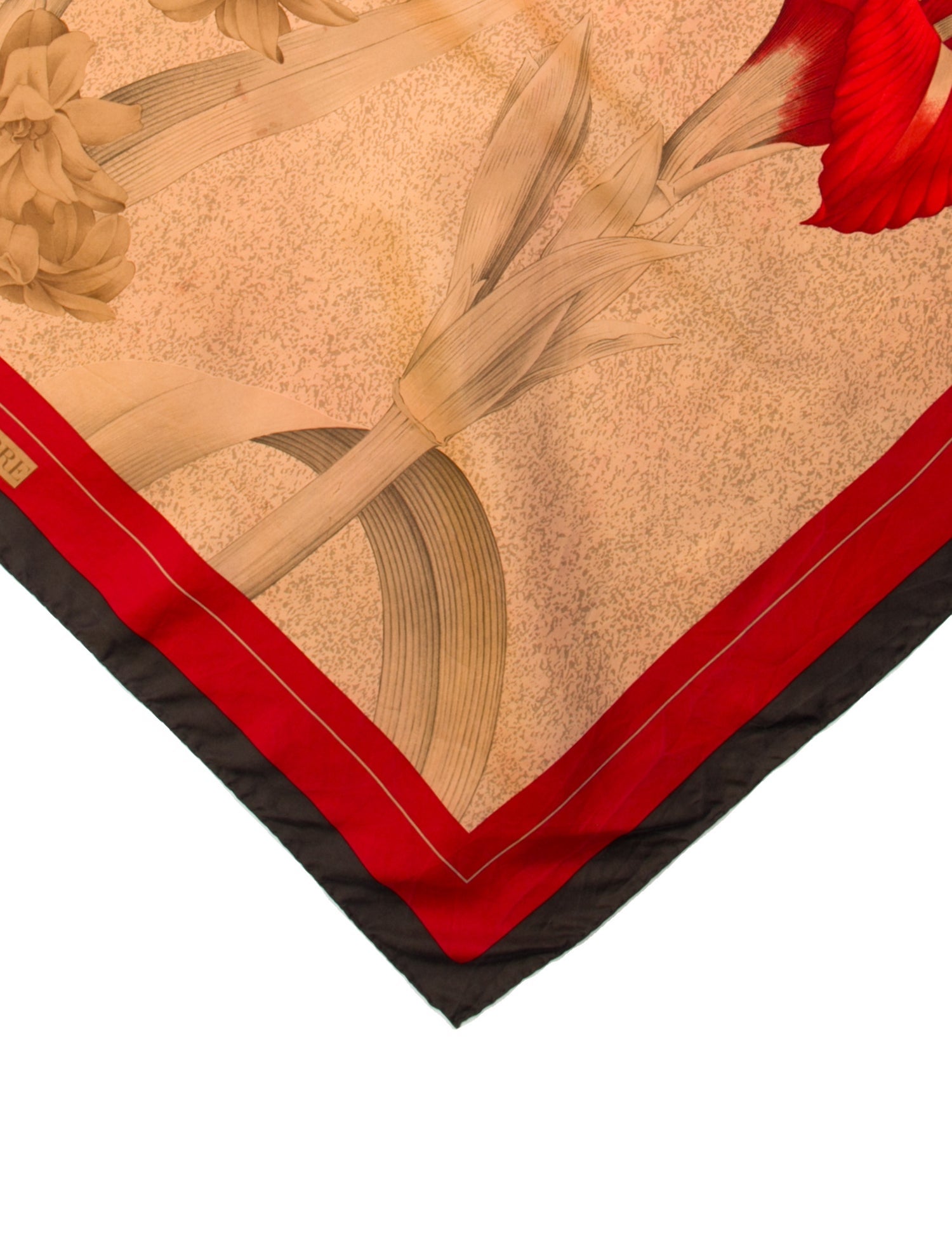 Gianfranco Ferre Silk Printed Scarf