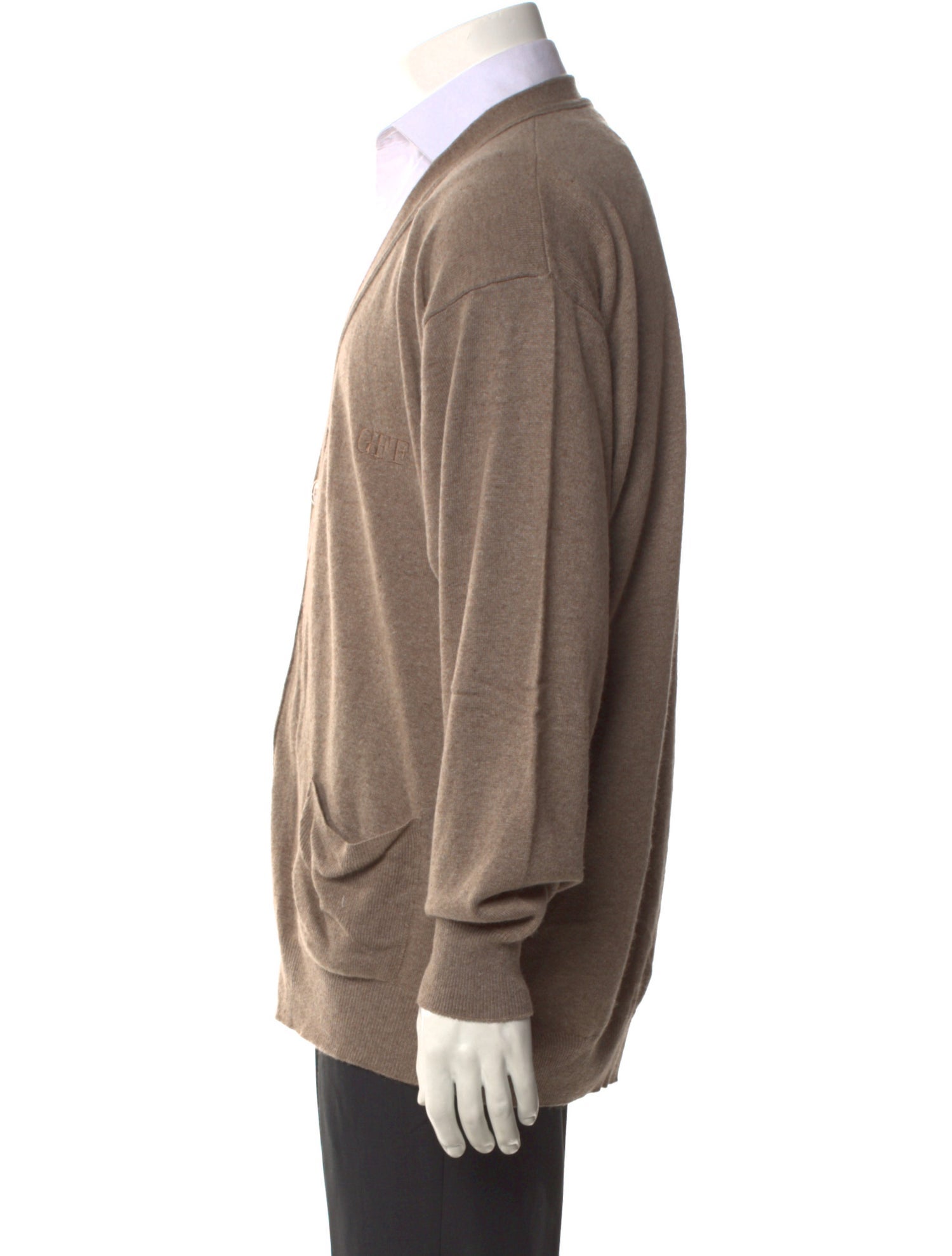 Gianfranco Ferre V-Neck Long Sleeve Cardigan
