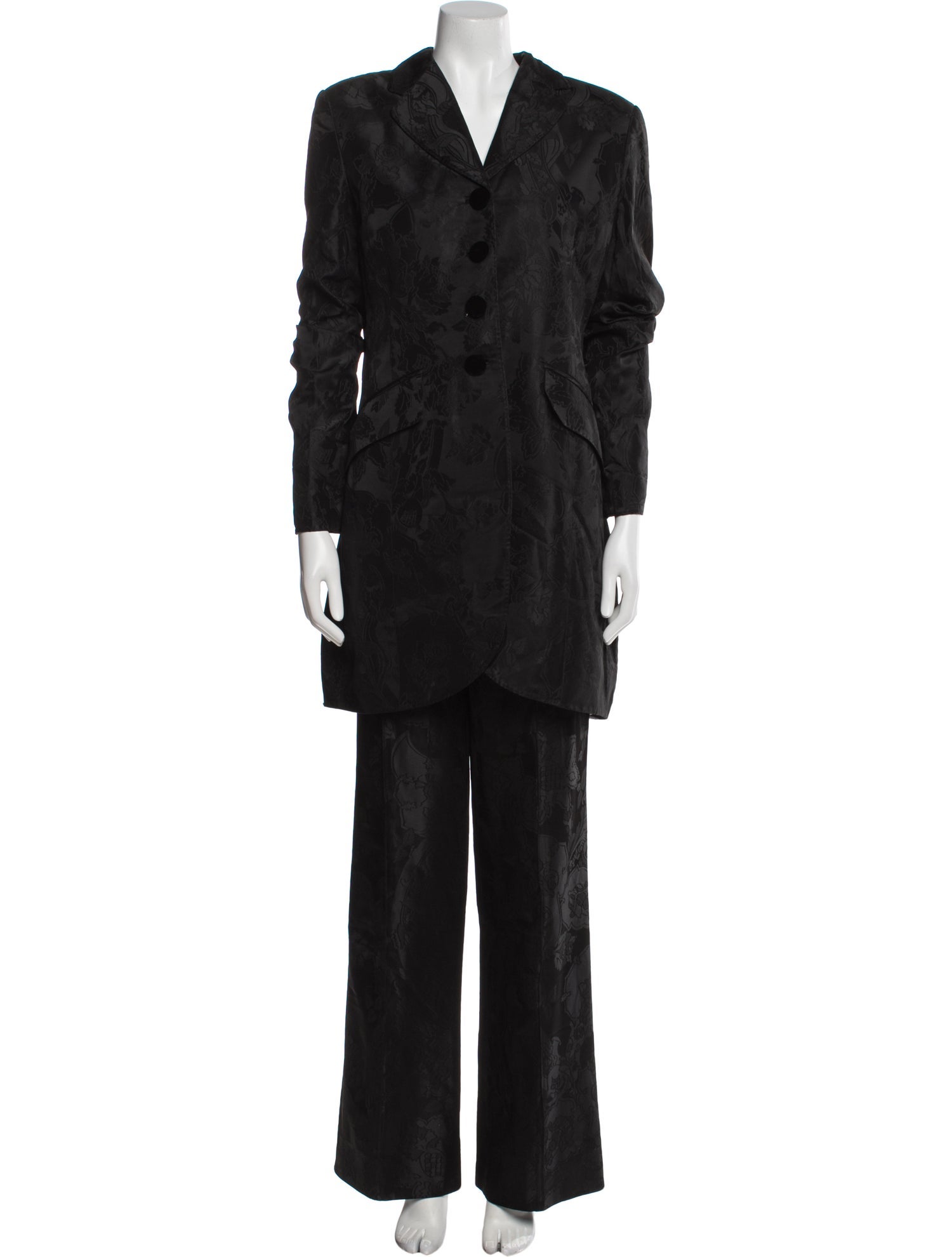 Gianfranco Ferre Vintage Late 1990's - Early 2000's Faux Fur Coat